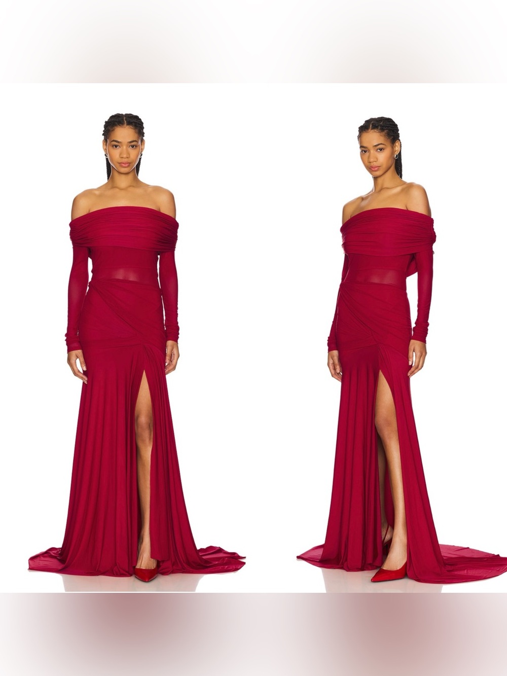 DEME By Gabriella Carla gown in Red